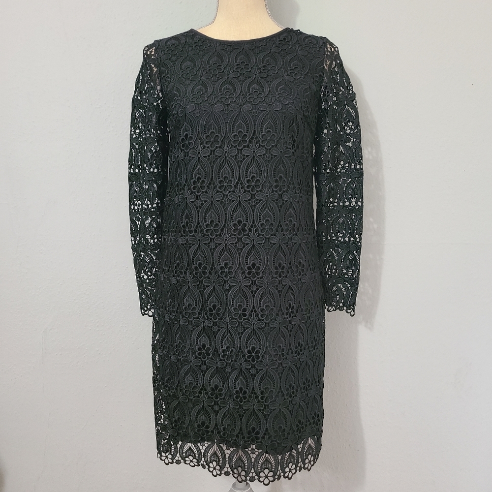 Club Monaco Black Lace Dress Size 0
